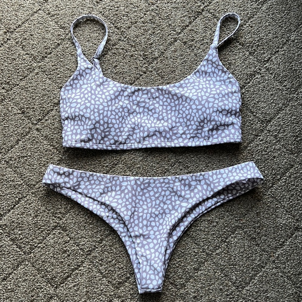 Two piece bathing suit